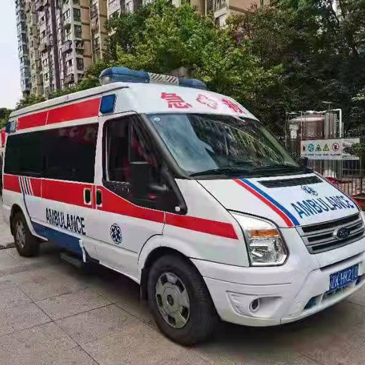 商都长途救护车护送病人返乡